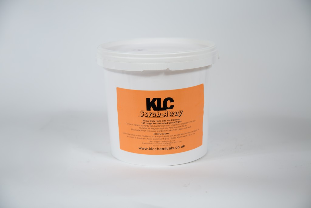 SCRUB AWAY WIPES X 150 KLC Chemicals