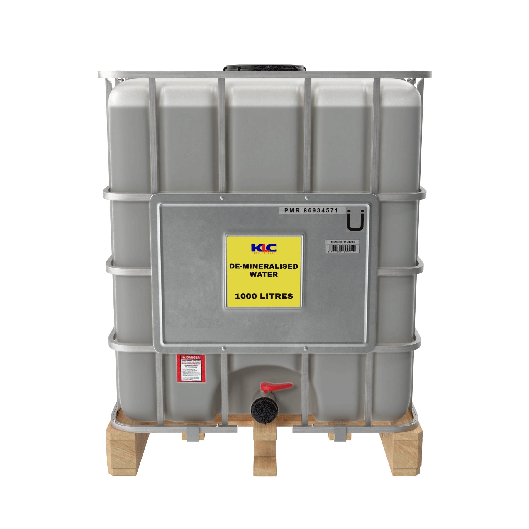 De-Mineralised water