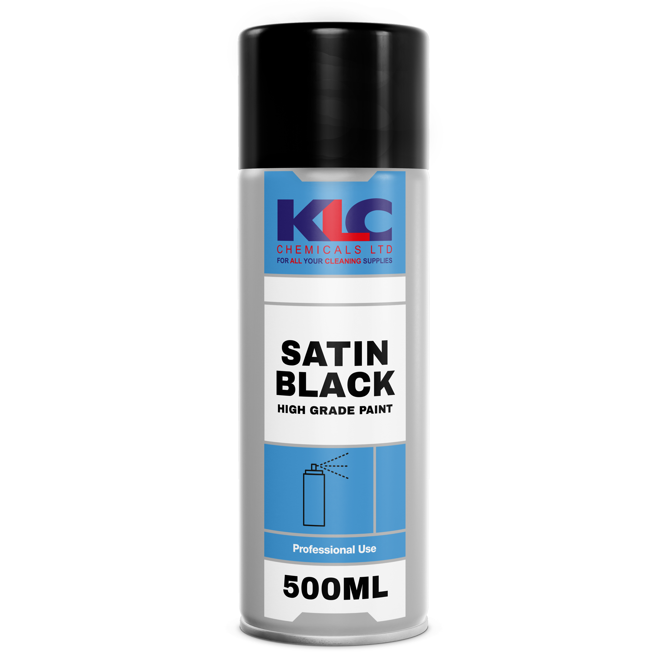 Satin Black Spray Paint