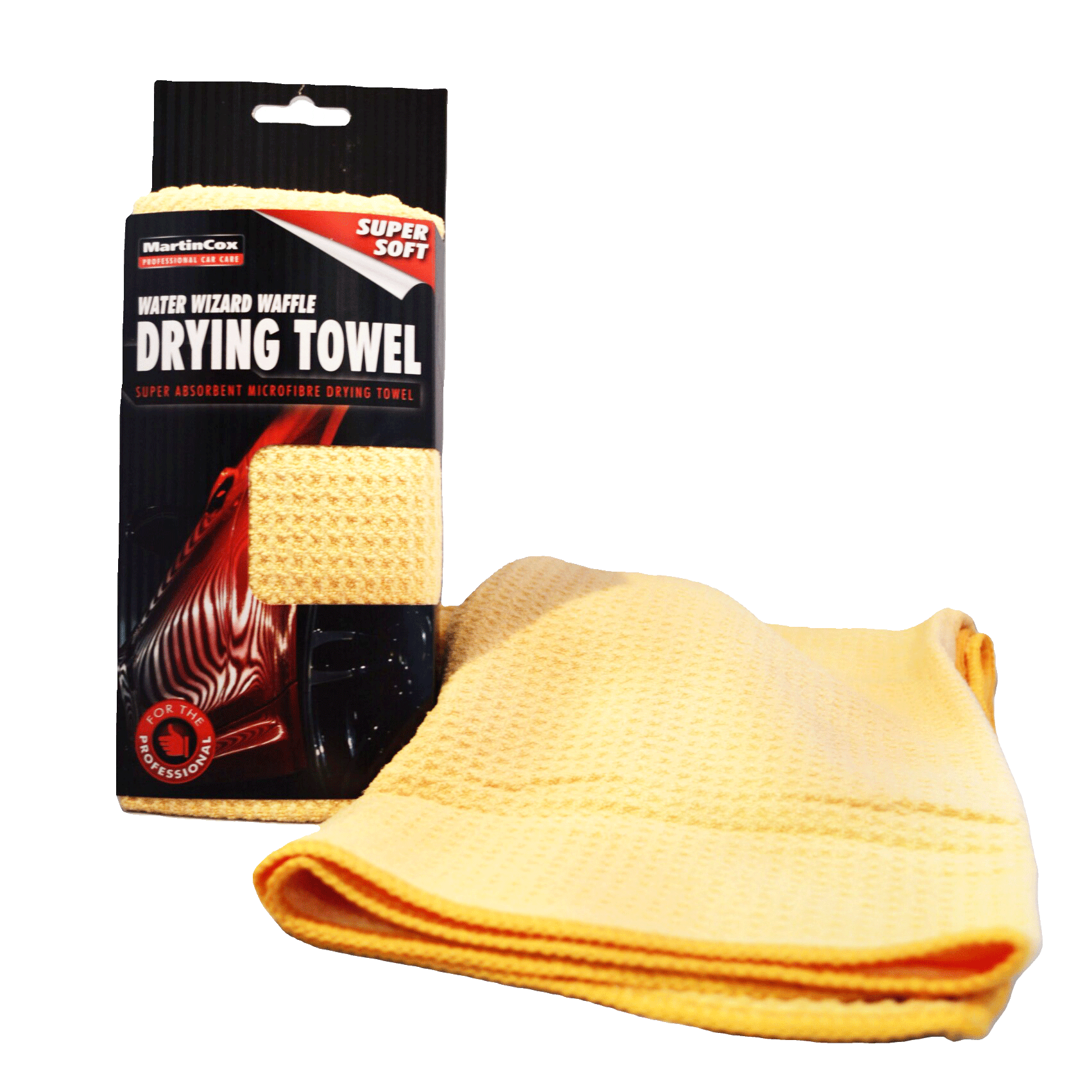 Water Wizard Waffle Drying Towel