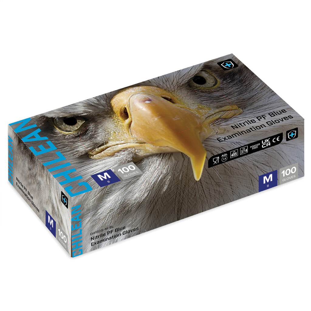 Nitrile Gloves Heavy Duty Blue