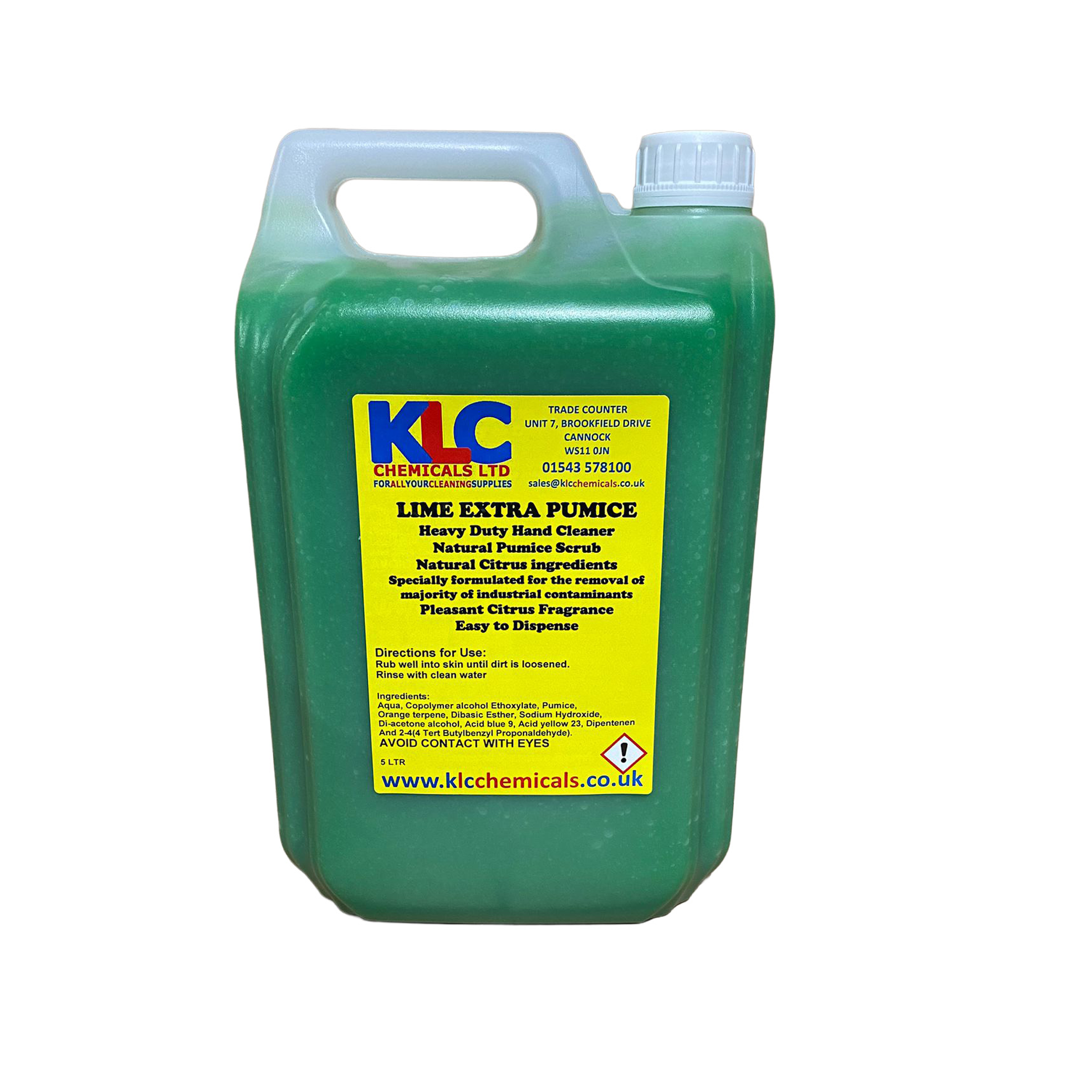 Lime Extra Pumice Hand Cleaner