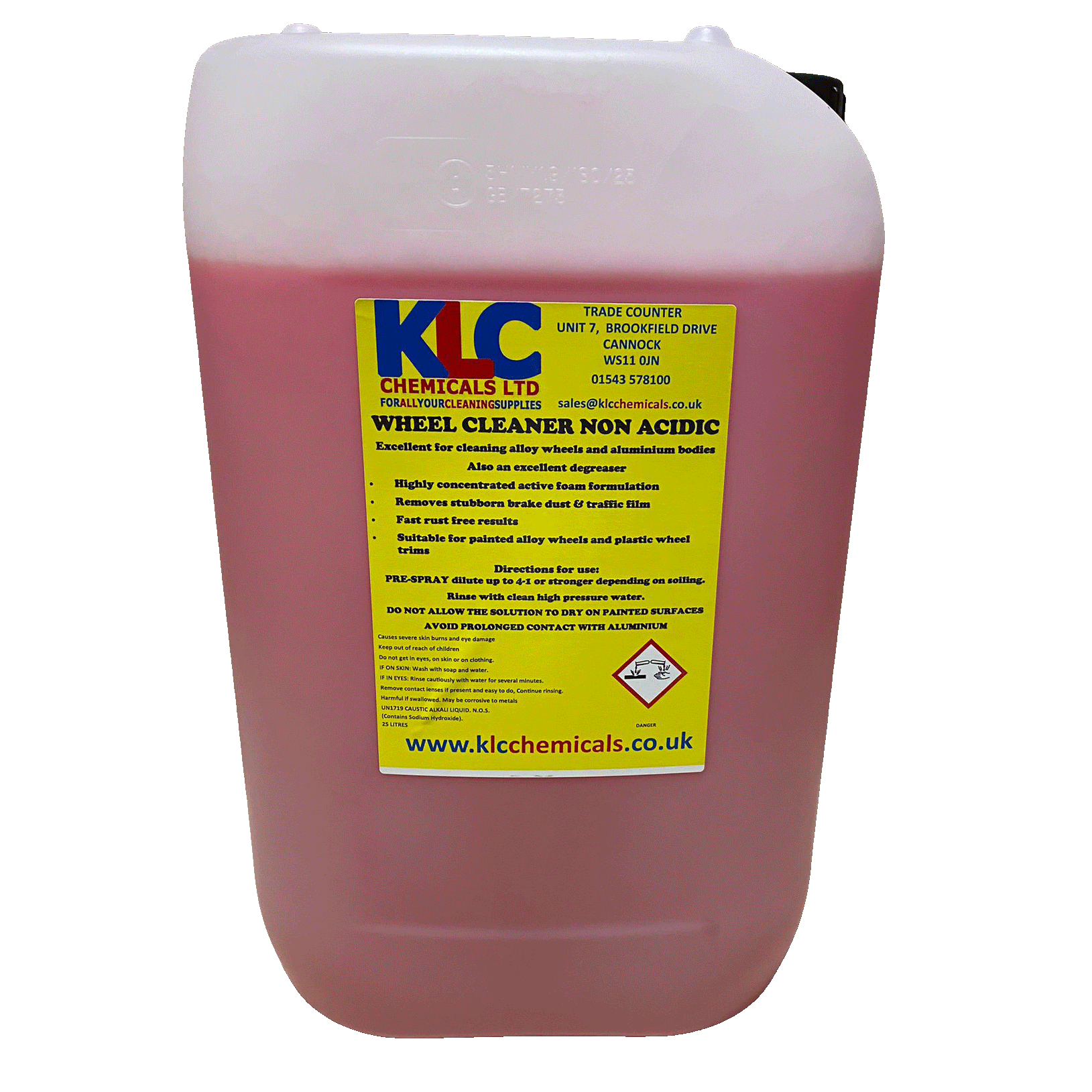 Wheel Cleaner Non Acidic 25L